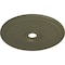 Ekena Millwork Oakleaf Ceiling Medallion (Fits Canopies up to 6 1/4"), 29 1/8"OD x 3 5/8"ID x 1"P, Painted Turtle CM29OAPTF - alternate 4